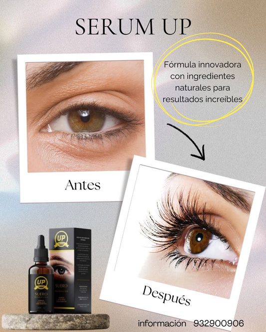 SERUM UP PRO® Alargamiento de pestañas y cejas.
