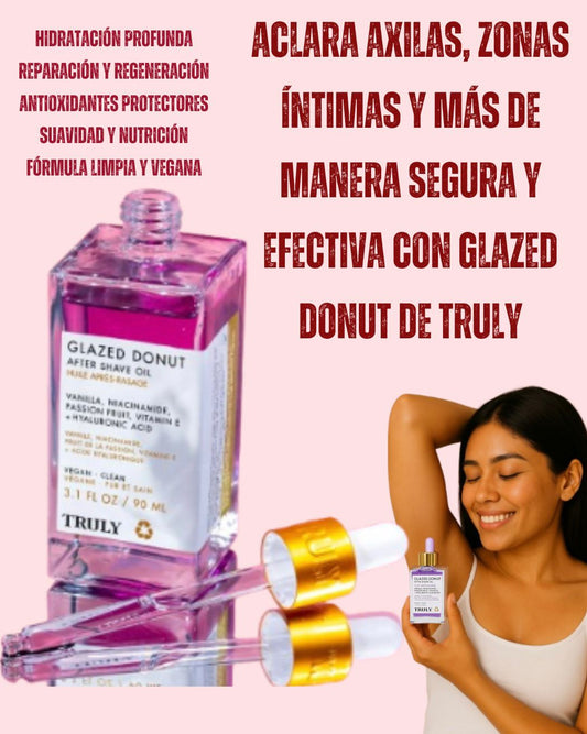 Aceite Aclarante para Axilas y Zonas Íntimas